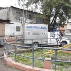 El cadáver fue retirado del sector ante el asombro de quienes habitan alrededor.