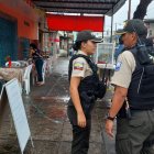 En el sitio se ejecutó un operativo de control horas después del hecho.