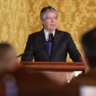 El presidente de la República, Guillermo Lasso, en foto de archivo.