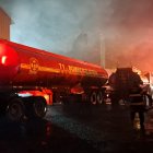 El reporte fue aproximadamente a la 01:00 de este jueves.