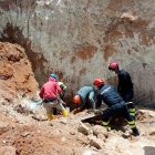 Joven obrero murió aplastado por un deslizamiento de un talud de una edificación