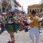 Azuay está celebrando fiestas por Carnaval.
