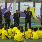 Manuel Uquillas, Washington Muñoz, Juan Madruñero y Marcelo Trobbiani antes jugaron para el ídolo, ahora buscan talentos.