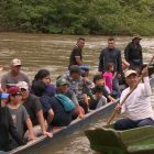 Familias enteras, incluso con niños, se arriesgan a realizar el viaje por el infierno de Darién.
