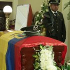 Los restos de los dos hermanos fueron velados en un salón del Grupo de Operaciones Especiales (GOE).