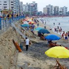Durante los últimos días, el balneario ha lucido con importante presencia de visitantes.