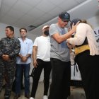 En el Cuartel Modelo se llevó a cabo el reencuentro entre el comerciante secuestrado y sus familiares.