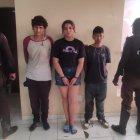 Los capturados fueron vistos en el automotor por el sector de las canchas Julio Coll.