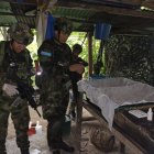 Los contenedores podían transportar seis toneladas de cocaína cada uno.