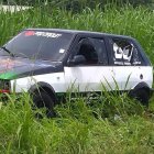 El cuerpo de Carlos Alfredo quedó sin vida en el asiento del conductor.