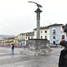 En este lugar se desplomó el sujeto y luego fue llevado a un hospital, donde murió.