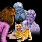 Las almas de los fallecidos se pueden quedar en las mascotas.