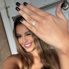 La fotografía publicada por la presentadora.