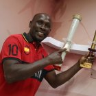 Segundo Mercado, uno de los mejores boxeadores que ha dado el Ecuador. Ahora tiene 56 años.