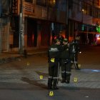 Agentes de criminalística recogieron las evidencias.