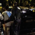 Al detenido lo llevaron para hacer la audiencia de calificación de flagrancia.