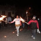 Esta es la primera de varias marchas que tienen previsto realizar los moradores.