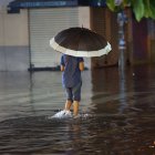 Sauces 6 se convirtió en una 'piscina'