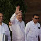 En República Dominicana, Guillermo Lasso se refirió a la solicitud de juicio político en su contra.