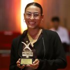 Gabriela Vargas calificó de especial el reconocimiento que recibió por parte del Team Pichincha.