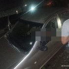 Así quedaron las víctimas en el vehículo en el que se movilizaban