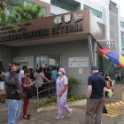 Los matones intentaron entrar por el área de consulta externa del hospital del suburbio porteño.