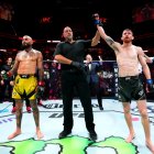 Sandhagen (d) se llevó el combate sobre Vera (i) al aprovechar los primeros dos rounds y mantener una gran defensa.