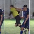 El exárbitro Byron Moreno fue agredido, durante un torneo amateur disputado en Guayaquil.