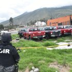 El lote restante de autos sustraídos fue hallado en un terreno de la Mitad del Mundo.