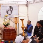 El velorio de Fernando Andrade se llevó a cabo en La Roldós. Fue tiroteado en el pecho.