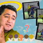 Byron Moreno afirma que el moretón no se lo hizo él, y que todo está registrado en el video de la agresión que circula a nivel mundial.