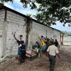 Los agentes realizaron una redada en los alrededores de la zona del enfrentamiento.