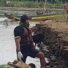 Los tres cuerpos flotaron en distintos afluentes del Babahoyo.