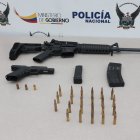 La evidencia fue presentada en el cuartel modelo