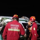 Una persona falleció producto del accidente de tránsito.