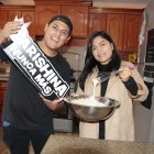 La esposa 
e hijos de David suelen ayudarle a grabar los videos. Los realizan en la cocina de su 
casa.
