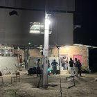 Uno de los cuerpos quedó en un área destinada para habitación.