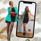 El básico de lo básico: el vestido negro. Ideal para lucirlo en cualquier ocasión y a cualquier temperatura.