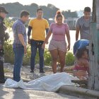 En el lugar hubo momentos de dolor cuando familiares vieron a Yoffre sin vida.