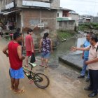 Lugareños intentaron rescatarlo.