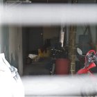 La bicicleta  
que el occiso intentó   sustraerse y con la que topó el cable de luz.