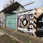 Gimnasio Alpali, donde se produjo el asesinato de Alex paredes la tarde del martes.