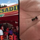 En un restaurante de venta de quesadillas la mujer compró el producto que la llevó a perder un diente.