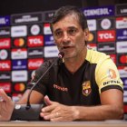 Fabián Bustos entrenador de Barcelona viene dirigiendo Copa Libertadores como DT desde el 2020.