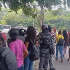 En el establecimiento se produjo una balacera luego de que los guardias intentaran detener el asalto.