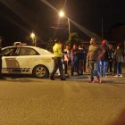 Los presuntos delincuentes se salvaron de ser linchados.