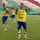 El uruguayo Joaquín Vergés marcó el gol del triunfo del Gualaceo sobre Universidad Católica.