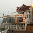 Varios inmuebles resultaron afectados por el mal tiempo