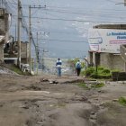 Las calles de este barrio capitalino no son asfaltadas, lo que impide el acceso de patrulleros.