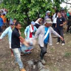 Los cuerpos fueron trasladados hasta la morgue del cantón Daule para la necropsia de ley.